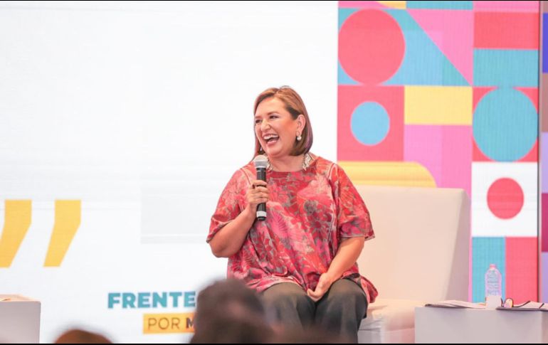 Xóchitl Gálvez se reunió con connacionales que viven en Texas. ESPECIAL/@@XochitlGalvez