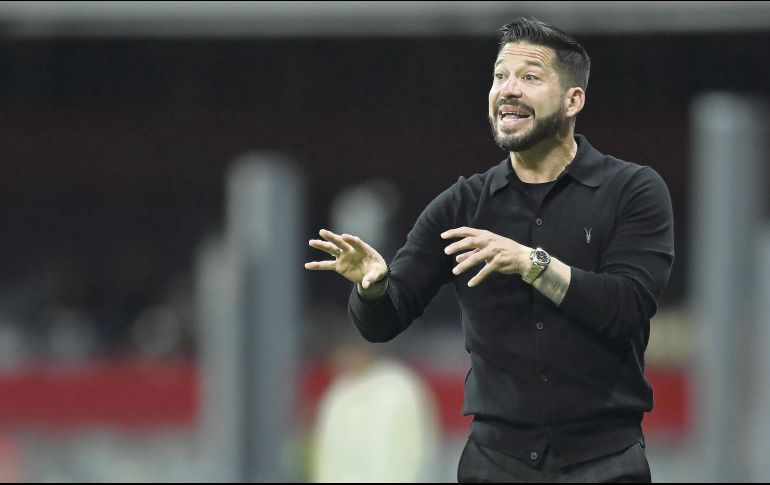Benjamín Mora afirmó que su equipo se comportó de manera correcta sobre la grama del Estadio Azteca. IMAGO7