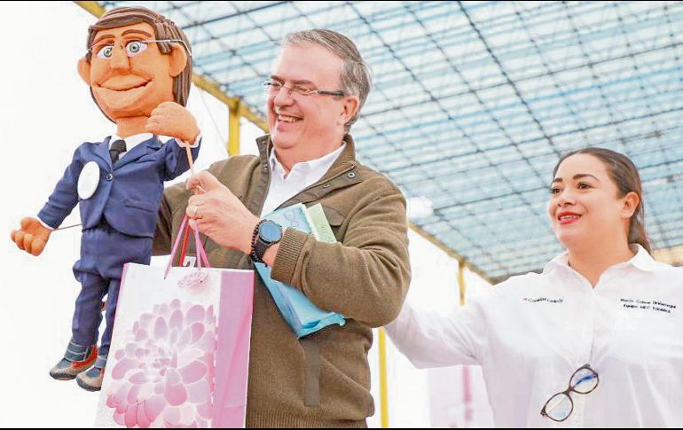 Marcelo Ebrard, aspirante a la Presidencia de la República, informó que tendrá listos a los 350 representantes en todo el país para vigilar la encuesta interna de Morena. EL UNIVERSAL