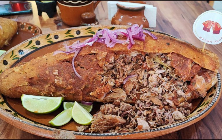 La torta ahogada es un auténtico platillo tapatío. EL INFORMADOR/I. Ortega