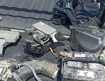 Los policías detuvieron a los hombres que dijeron llamarse Óscar Ernesto “N”, de 40 años; Raúl Antonio “N”, de 49 y Omar Guadalupe “N”, de 28 y los llevaron ante el Ministerio Público. CORTESÍA