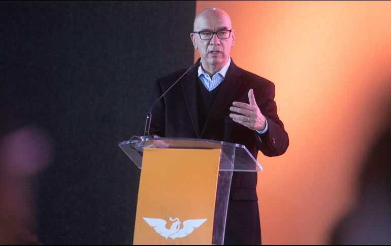 El líder de Movimiento Ciudadano aseguró que la única diferencia que ha tenido con el gobernador fue por la UdeG. ARCHIVO/ EL INFORMADOR