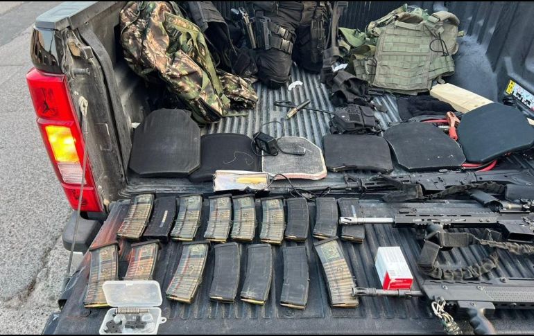 Elementos de la Secretaría de Seguridad Pública del Estado se enfrentaron a sujetos armados en calles de la cabecera municipal, evento que deja una persona detenida. ESPECIAL