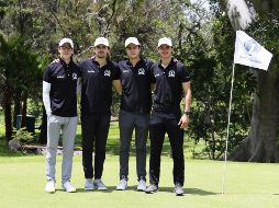 Álvaro Lapuente Orendain, Pablo Martínez Gallardo, Andrés Cervantes Topete y Pablo Díaz del Castillo Álvarez. GENTE BIEN JALISCO/ Claudio Jimeno