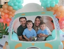 Carlos Moncada, Lucia Orozco, Tiago y Luca Moncada Orozco. GENTE BIEN JALISCO/ Esmeralda Escamilla