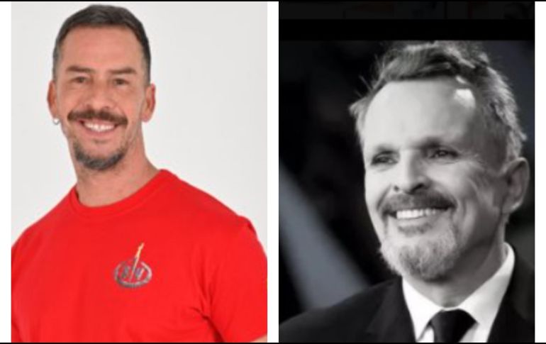 Nacho Palau expareja de Miguel Bosé. ESPECIAL/ TWITTER @palau_nacho @MiguelBoseMX