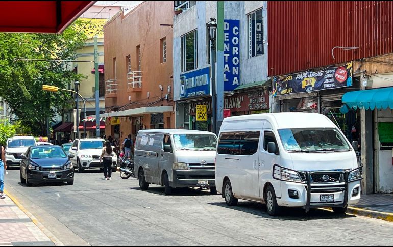 Las calles de Independencia, Madero y Morelos son las que tienen mayor incidencia de multas y autos inmovilizados. EL INFORMADOR/A. Navarro