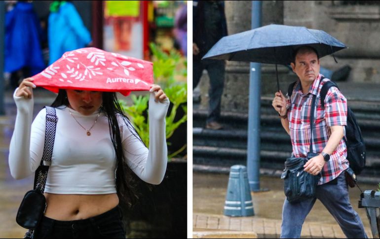 En gran parte de Jalisco se tiene probabilidad de lluvia con actividad eléctrica al final de la tarde y durante la noche. EL INFORMADOR / ARCHIVO