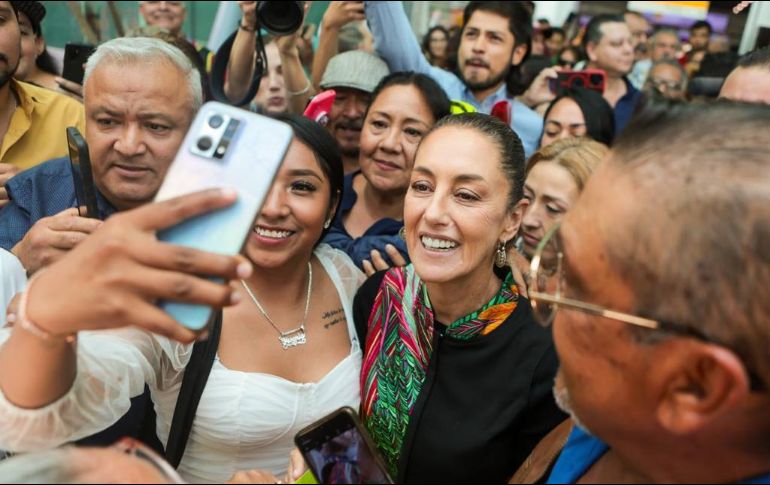 Claudia Sheinbaum encabezará una asamblea informativa durante el segundo de los cuatro cierres regionales que forman parte de la #FiestaConClaudia. ESPECIAL