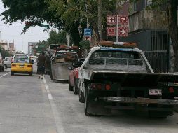 Diego Monraz, también advirtió que más de la mitad de las grúas son irregulares. EL INFORMADOR / ARCHIVO