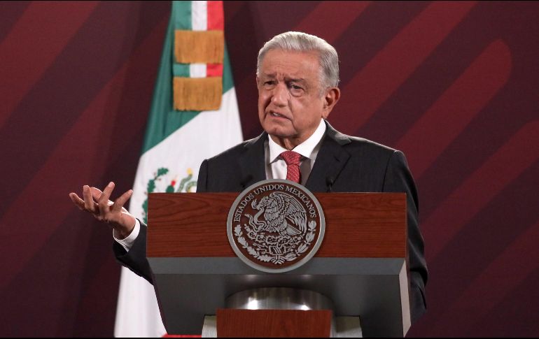 El Presidente Ándres Manuel López Obrador cree que el proceso de Morena “está muy bien”. SUN / H. Salvador / ARCHIVO