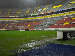 Atlas tuvo que mudar su partido de la jornada pasada al Estadio Azteca para enfrentar al América, debido a que el césped del Coloso de la Calzada Independencia se encontraba en pésimas condiciones. IMAGO7