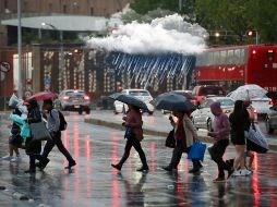 Las lluvias podrán estar acompañadas de descargas eléctricas, fuertes rachas de viento en zonas de tormenta y posible caída de granizo, dice el SMN. SUN / ARCHIVO