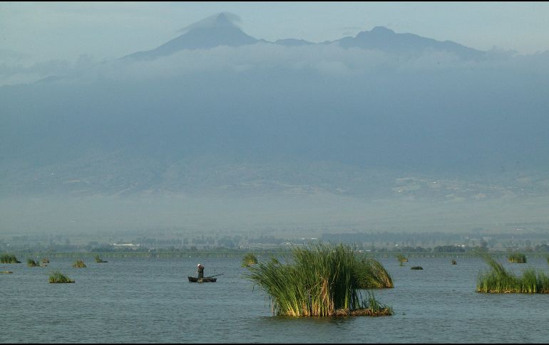 La laguna de Ciudad Guzmán es considerada un sitio Ramsar, y es uno de los principales atractivos naturales del lugar. EL INFORMADOR / ARCHIVO