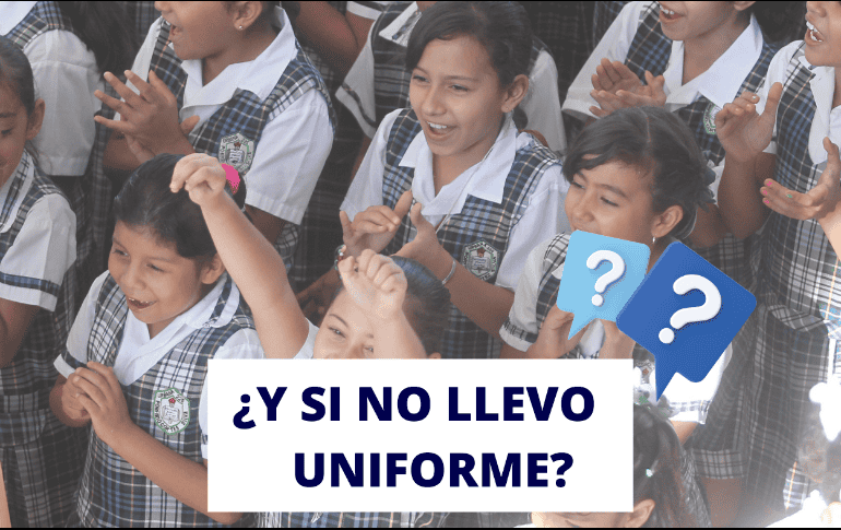 ¿A dónde llamar si no permiten el ingreso a clases por no llevar uniforme?. EL INFORMADOR / ARCHIVO