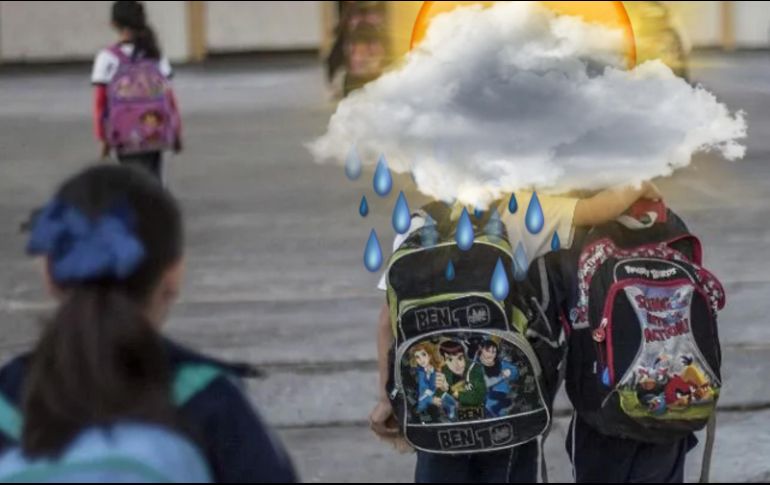 En su pronóstico del clima a 96 horas, el SMN indica que varios fenómenos crearán condiciones para que se registren lluvias del domingo 27 al martes 29 de agosto. EL INFORMADOR / ARCHIVO