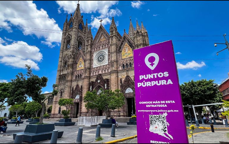 En el municipio de Guadalajara se encuentran 20 Puntos Púrpura. EL INFORMADOR/A.nAVARRO