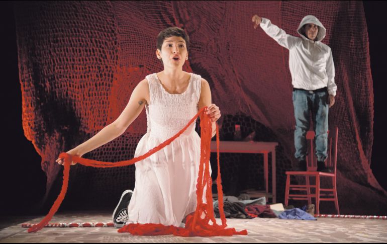 “Después de las ausencias”.  La obra evidencia la violencia institucional que enfrentan los familiares en la búsqueda de sus seres queridos. CORTESÍA/L. Cortés