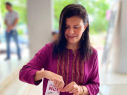 La legisladora prometió que representará a los chiapanecos dignamente. FACEBOOK/manuelitaobradornarvaez