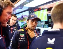 Checo Pérez no logró calificar. RED BULL CONTENT POOL