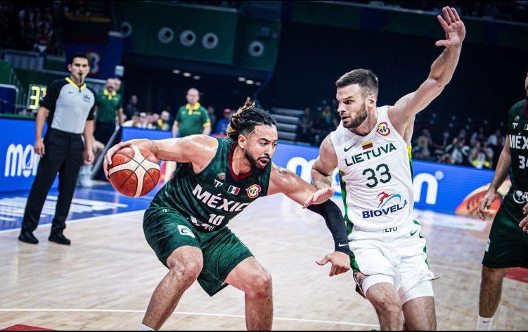 Las esperanzas de México quedaron eliminadas. TWITTER/ MexBasquetMundialista