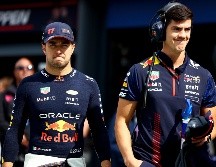 Una penalización le valió a Checo Pérez su podio en Países Bajos. RED BULL CONTENT POOL