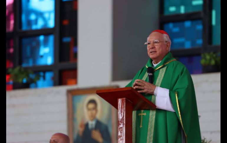 Durante la misa realizada en el Santuario de los Mártires en el marco del Día Internacional de las Víctimas de Desapariciones Forzadas el arzobispo también pidió a las autoridades que busquen dar solución a las familias. EL INFORMADOR / H. Figueroa