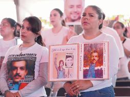 Los familiares de personas desaparecidas pidieron mejoras por parte de las autoridades para encontrar a sus seres queridos. EL INFORMADOR/ H. Figueroa