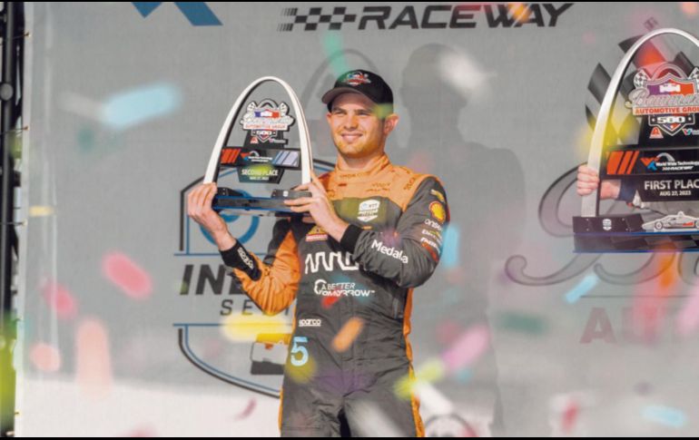 “Pato” O’Ward buscará terminar dentro de los primeros tres del campeonato de la IndyCar Series, que concluye su temporada el 10 de septiembre. ARROW MCLAREN