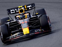 Sergio Pérez se quedó fuera del podio en el GP de Países Bajos./ EFE