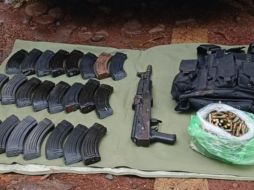 El armamento se aseguró en Mazamitla y Barra de Navidad. ESPECIAL