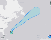 Se espera que Franklin siga siendo un huracán hasta el sábado. ESPECIAL/NHC