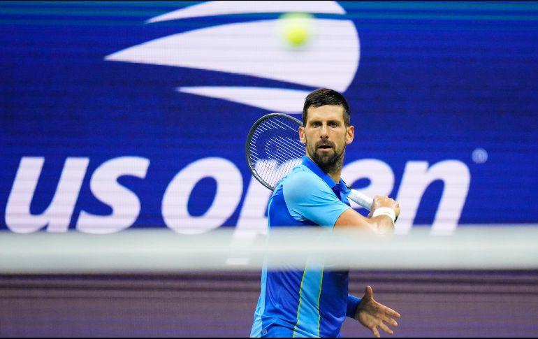 Novak Djokovic jugó por primera vez en Nueva York tras dos años. AP/F. Franklin