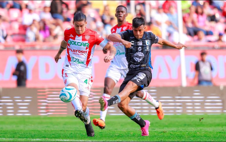 El atacante Ángel Sepúlveda se vestirá de azul luego de que durante los últimos torneos fuera pieza clave en el ataque de los Gallos Blancos de Querétaro. IMAGO7