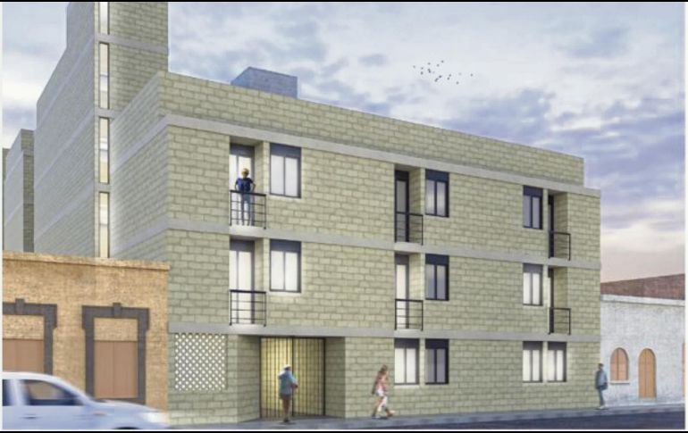 Proyección del edificio en Abasolo. ESPECIAL