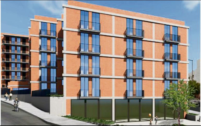 Modelo digital de la construcción que estará en la calle Sierra Leona. ESPECIAL