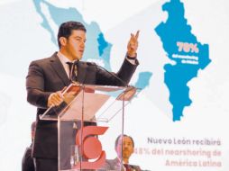 El gobernador de Nuevo León visitó la CDMX para un foro. ESPECIAL
