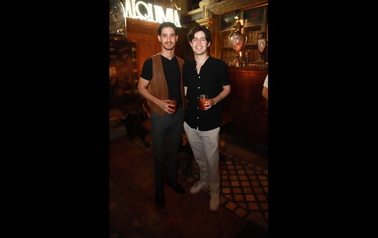 Víctor Murrieta y Diego Olvera. GENTE BIEN JALISCO/ Tony Martínez