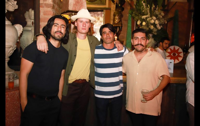 Rogelio Torres, Freddy Andreason, Luis Fierro y David Villarruel. GENTE BIEN JALISCO/ Tony Martínez