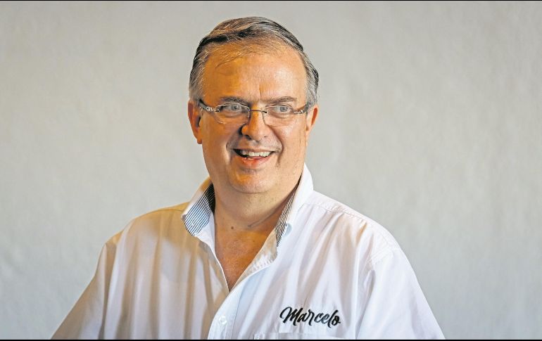 El ex canciller mexicano aspira a ser el candidato a la Presidencia por Morena. EL INFORMADOR/ H. Figueroa