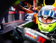 Sergio Pérez quedó fuera del podio por una penalización. ESPECIAL/RED BULL CONTENT POOL