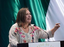 El Frente Amplio por México ratifica a la senadora del PAN, Xóchitl Gálvez, para liderar la alianza. SUN / ARCHIVO