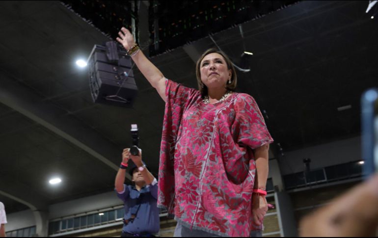 A través de su cuenta de Twitter, Gálvez escribió un mensaje de unión por parte de las dos senadoras. SUN / . Fregoso