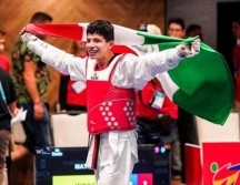 Cortés se proclamói bicampeón del Campeonato Mundial de Cadetes que organiza el World Taekwondo. ESPECIAL/Code Jalisco