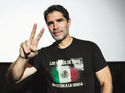 El actor visitó Guadalajara para presentar su nueva producción. EL INFORMADOR/ H. Figueroa