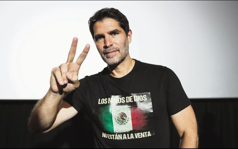 El actor visitó Guadalajara para presentar su nueva producción. EL INFORMADOR/ H. Figueroa