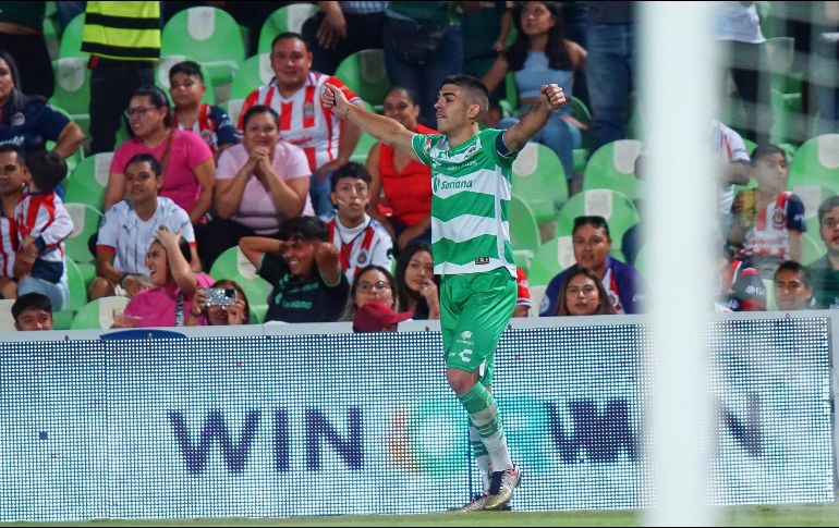 Santos es noveno de la clasificación general, con 8 puntos. IMAGO7