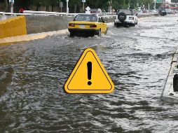 En Guadalajara no es necesaria una lluvia torrencial para que se generen inundaciones. EL INFORMADOR / ARCHIVO