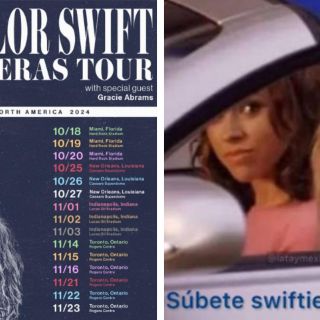 "The Eras Tour" ahora en cines, desata ola de memes en redes