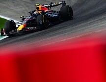 A tan sólo nueve minutos del final de la sesión, un inesperado despiste por parte del talentoso piloto provocó la aparición de la bandera roja. AFP / M. Bertorello